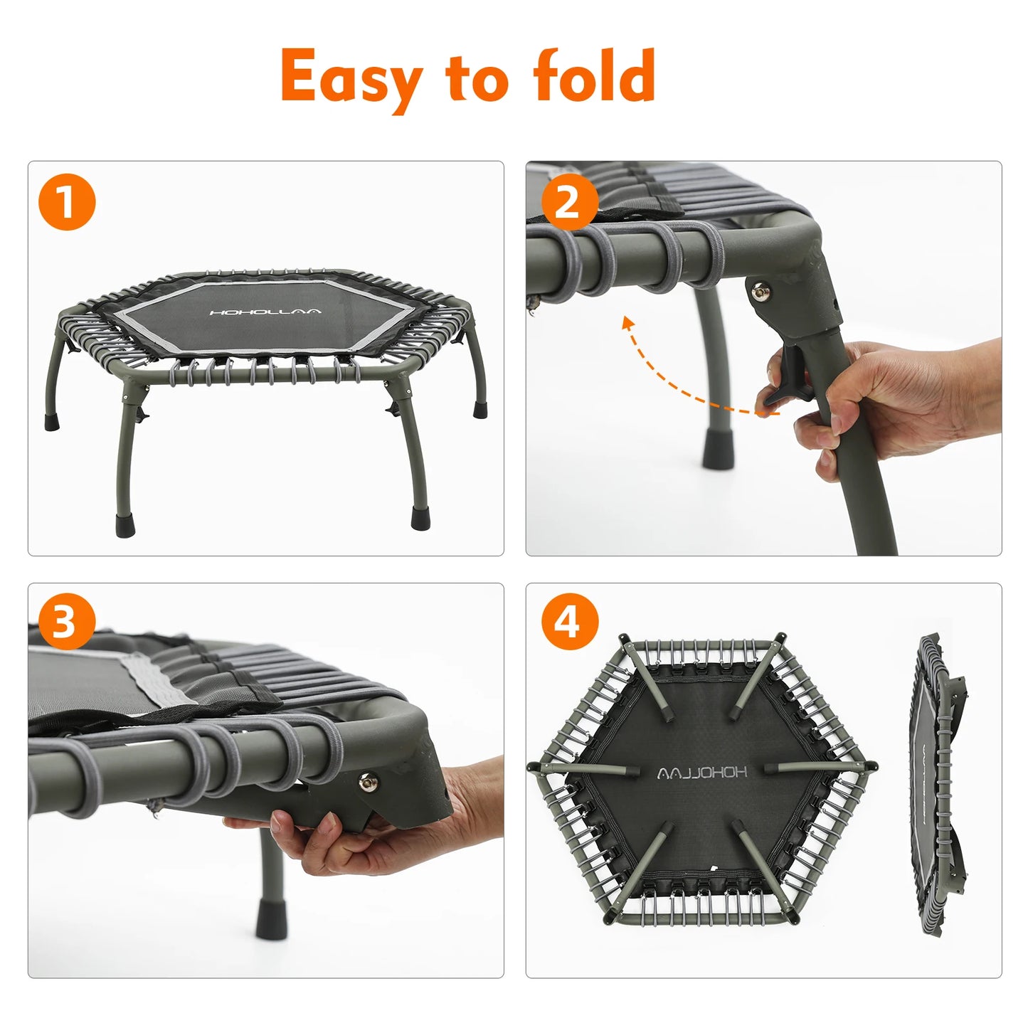 Mini trampoline Bungee Fitness Trampolines For Adult
